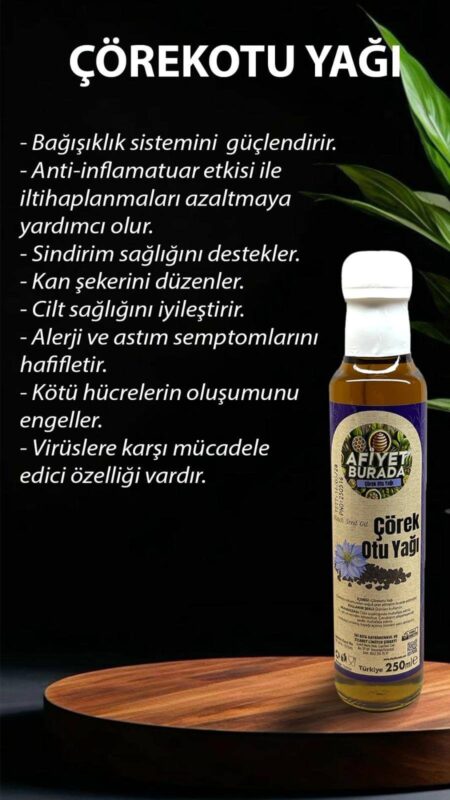 Çörek Otu Yağı
