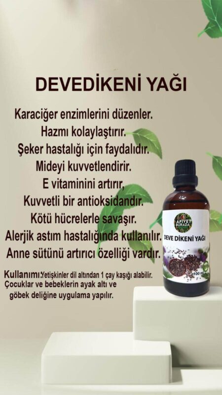 Deve Dikeni Tohumu Yağı